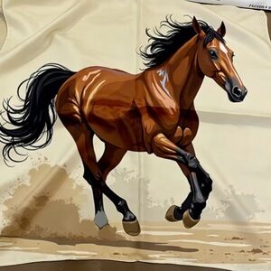 DROPS 3/28🌵🐎 Western Horse Bandana Scarf Cowgirl Square Neck Scarf | 27.5”